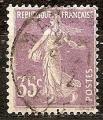 france - n 142  obliter - 1907