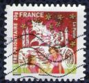 France 2010 Oblitr Used Stamp Meilleurs voeux Timbre n 11 Y&T 504