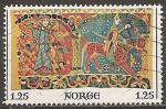 norvege - n 692  obliter - 1976