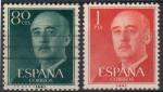 Espagne : n 863 et 864 o (anne 1955)