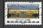 France - 2018 - YT n Ponts: pont Vecchio de Florence  oblitr,
