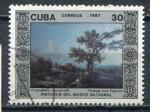 Timbre  CUBA  1987  Obl  N  2751   Y&T   Arts Peinture
