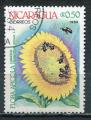 Timbre du NICARAGUA 1984  Obl  N 1326  Y&T  Fleurs