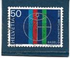 Timbre Suisse Oblitr / 1969 / Y&T N831.