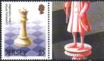 Jersey 2004 - Festival d'checs/Chess, la Reine blanche - YT 1142/SG 1129 ** 