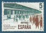 Espagne n2208 Transport en commun - mtro oblitr