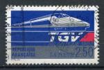 Timbre FRANCE  1989 Obl  N 2607 Y&T  Transports Trains TGV