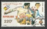 Djibouti 1982; Y&T n PA160; 200F, Foot; coupe du monde 1982