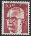 Allemagne 1971 Oblitr Used Prsident Dr. Gustav Heinemann