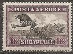 albanie - poste aerienne n 12  neuf** - 1927