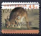 AUSTRALIE N 1369 o Y&T 1994 Kangourous (femelle et jeune dans la poche)