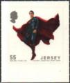 Jersey 2013 - Superman sur timbre transparent, sur support - YT 1825 **
