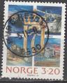 Norvge 1990  Y&T  999  oblitr