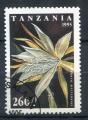 Timbre Rpublique de TANZANIE 1995  Obl  N 1843  Y&T  Fleurs Tropicales