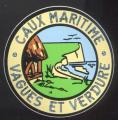Autocollant  Tourisme  CAUX MARITIME (Haute Normandie)