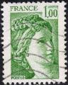 France Poste Obl Yv:1973 Lignes ondulées Mi:2105y