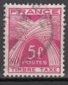 France 1946/55  Y&T  taxe 85  oblitr