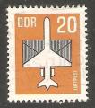 German Democratic Republic - Scott C10  plane / avion