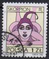 POLOGNE N 3375 o YT 1996 Signe du zodiaque (Scorpion)