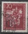 ALLEMAGNE RDA N 452 o Y&T 1959 Journe du timbre (facteur rural)