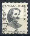 Timbre  ALLEMAGNE RDA  1962   Obl   N 594  Y&T  Personnage