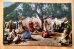 AFRIQUE - (Algérie ?) - CPSM 257 - UN JOUR DE MARCHE