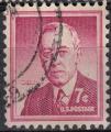 Etats Unis 1956 Oblitr Used Prsident Woodrow Wilson SU