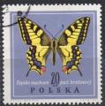 POLOGNE N 1652 o Y&T 1967 Papillons (Machaon)