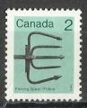 Canada 1982; Y&T n 819. 2c, objet du patrimoine, fone