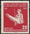 Alemania (RDA) 1956.- Juegos de Leipzig. Y&T 257. Scott 300. Michel 533.