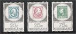 Netherlands - NVPH 886-888 mint  stamp exhibition / exposition philatlique