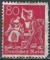Allemagne - Rpublique de Weimar - 1921 - Y & T n 146 - O. (plis)