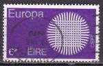 IRLANDE N 241 de 1970 oblitr "europa"