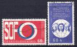 TCHECOSLOVAQUIE -1965  - Fdrations  - Yvert 1417 / 1418  Oblitrs