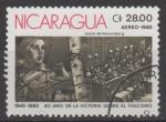 NICARAGUA N PA 1101 o Y&T 1985 40 e Anniversaire de la victoire sur le fascisme