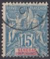 1892 SENEGAL obl 13