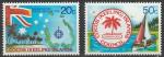 Srie de 2 TP neufs ** n 32/33(Yvert) Cocos Islands 1979 - Service Postal