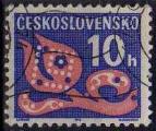 Tchcoslovaquie 1972 - Timbre-Taxe/Due stamp, 10 h - YT T 103 