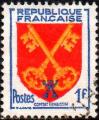 FRANCE - 1955 - Y&T 1047 - Comtat Venaisin - Oblitr