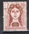 Timbre Tchcoslovaquie Oblitr / Cachet Rond / 1968 / Y&T N1626