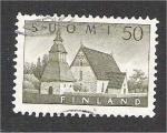 Finland - Scott 338  church / eglise
