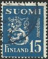 Finlandia 1945-48.- Len. Y&T 302A. Scott 273. Michel 315.