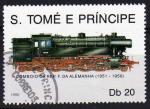 SAO TOME ET PRINCIPE N 998 o Y&T 1990 Locomotives (RFA 1951-1956)
