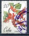 Timbre de CUBA 1967  Obl  N 1115  Y&T  Fleurs