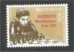 Suriname - Scott 742 mint  chess / checs