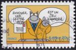nY&T : 3827 - Le Chat de Philippe Geluck - Cachet rond