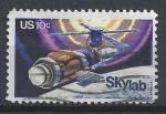 ETATS-UNIS - 1974 - Yt n° 1016 - Ob - Anniversaire du lancement de Skylab