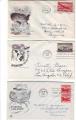 LOT 15 ENVELOPPES 1er JOUR - FIRST DAY OF ISSUE - FDC - AIR MAIL - PAR AVION - e