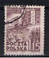 Pologne / 1951-52 / YT n 628 oblitr