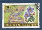 Timbre Mongolie Oblitr / 1969 / Y&T N490.